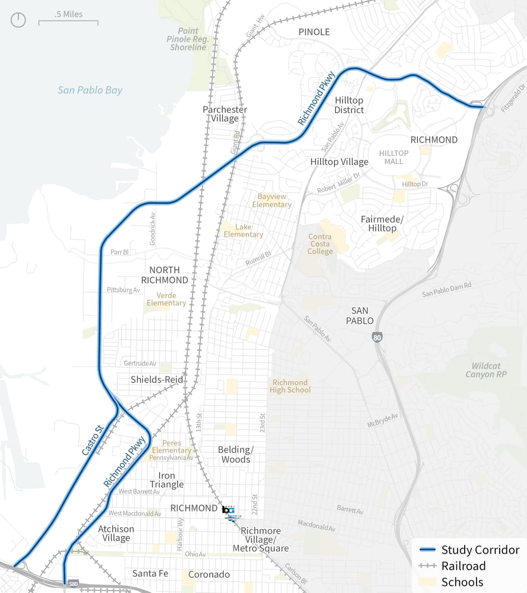 Map of Project Study Area